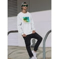 thumbnail image 2 of L.a. Ocean Drive. Sweatshirt Men -Image by Shutterstock, Male x-Large, 2 of 4