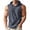 Dark Gray, variant on Summer Men Sports Fitness Training Zipper Opening Hooded Sleeveless Loose Breathable Back Shirt Mens Sleeveless Tee Shirts