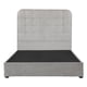 thumbnail image 1 of Recámara Individual Creta Gris Nickel con Cabecera + Box Base Cama, 1 of 8