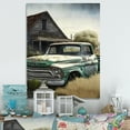 thumbnail image 2 of Designart Old American Truck In Barn III Canvas Wall Art, 2 of 5