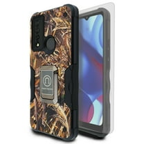 for TCL 20XE 20 XE with Screen Protector Phone Case Corner Guard Magnetic Kickstand Hybrid Slim Bumper Shock Cover