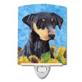 thumbnail image 1 of Carolines Treasures SC9073CNL Doberman in Summer Flowers Ceramic Night Light, 1 of 2