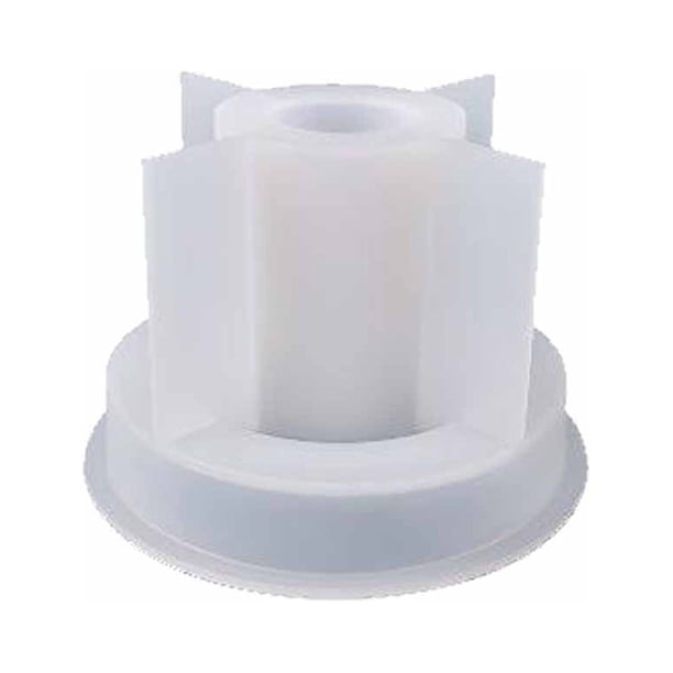Injueey Portavelas para niños, molde de silicona para el hogar, portátil, reutilizable, resistente a altas temperaturas, Base de candelabro, Artesanía Medio