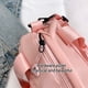 thumbnail image 5 of Guardurnaity Bolso de hombro de tela Oxford para actividades al aire libre, compacto y espacioso, ideal para llevar todo lo esencial. Bolso de moda. Bolsas de mensajero y de hombro rosa, 5 of 6