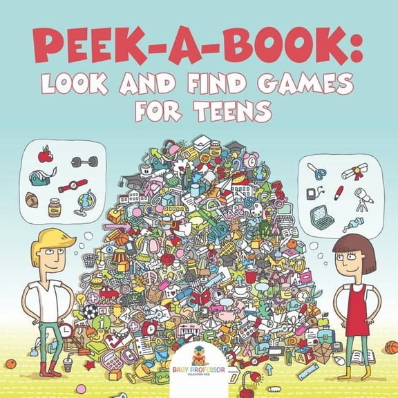 Peek-a-Book: Look and Find Games for Teens, (Paperback)