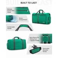 thumbnail image 3 of Bolsa de viaje Gonex, plegable, 60 L, repelente al agua, verde menta, 3 of 8
