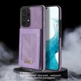 thumbnail image 5 of Feishell Wallet Case for Samsung A53 5G, [RFID Blocking] Credit Card Holder Back Magnetic Buckle Luxury Premium PU Leather Purse Flip Kickstand Shockproof Cover for Samsung Galaxy A53 5G, Purple, 5 of 8