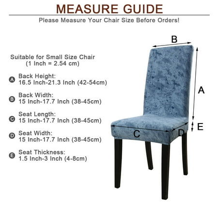 Stretch Spandex Chair Cover Splash Ink Printed Slipcover