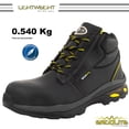 thumbnail image 2 of Zapato de Seguridad WSM, Ergonómico y muy ligero. Con casquillo de Policarbonato. Bota Industrial y multifuncional. Es un calzado de trabajo dieléctrico y antiderrapante. Est. 2958 Lite WSM  2958LTNGO260, 2 of 8