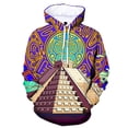thumbnail image 5 of Sudadera con capucha con estampado 3D de tótem azteca mexicano para hombre y mujer, ropa de calle informal, jerséis de moda para otoño, sudaderas con capucha de manga larga, 5 of 5