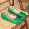 thumbnail image 5 of EKVAHL Flat Shoes for Women Pointed Toe Fashion Ballet Flats, Comfortable Slip‑On Dress Shoes, Lightweight Soft Upper Casual Office Footwear, 5 of 7