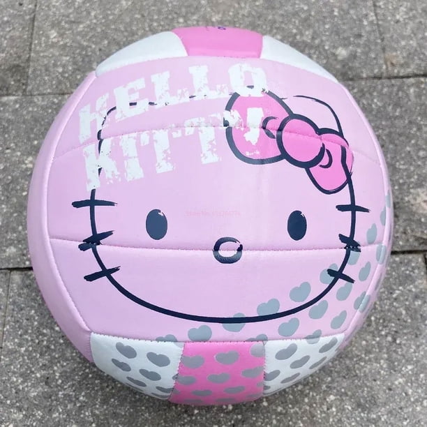 Hello Kitty Machine Sewn Volleyball 5 Match Training Volleyball