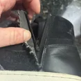 thumbnail image 4 of N I-K-E Mid A i r-Jor-dan 9.5 Black With Zipper, 4 of 6
