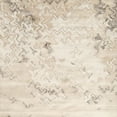 thumbnail image 1 of Ahgly Company Machine Washable Indoor Square Contemporary PeachPuff G Area Rugs, 8' Square, 1 of 7