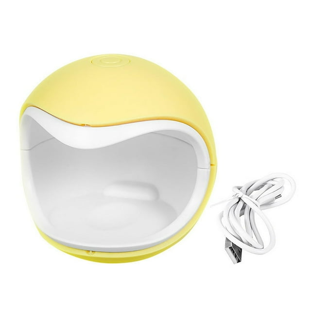 Nail Curing Lamp Portable Mini Efficient Dual LED Light Source Handheld Mini Lamp for Manicures UV Machine