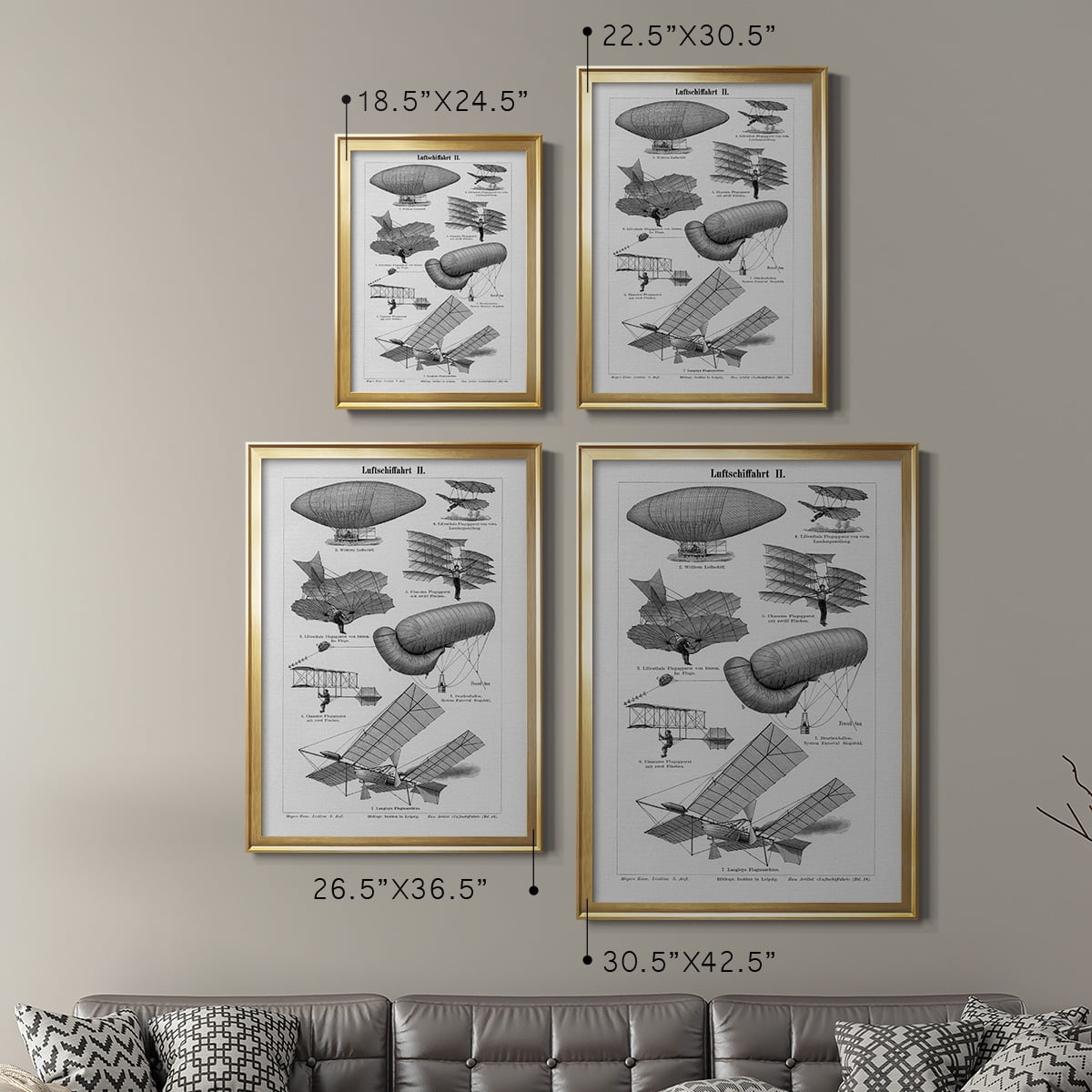 Industrial Flight Premium Classic Framed Print - Ready to Hang