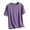 Purple, variant on Aursykel L-4XL Mens Big and Tall T Shirt Lightweight Breathable Casual Crew Neck Short Sleeve Tee Top for Men