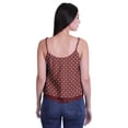 thumbnail image 3 of Moomaya Haut Court à Bretelles Spaghetti Imprimé pour Femmes Cami Tops d'Été, 3 of 5