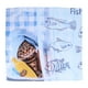 thumbnail image 2 of Cortina de ducha con diseño de pez y gato, impermeable, decorativa, para baño, 150x180 cm, 2 of 10