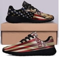 thumbnail image 3 of Saint Patrick's Day Leprechaun Shoes Sneakers Black Size 4, 3 of 7