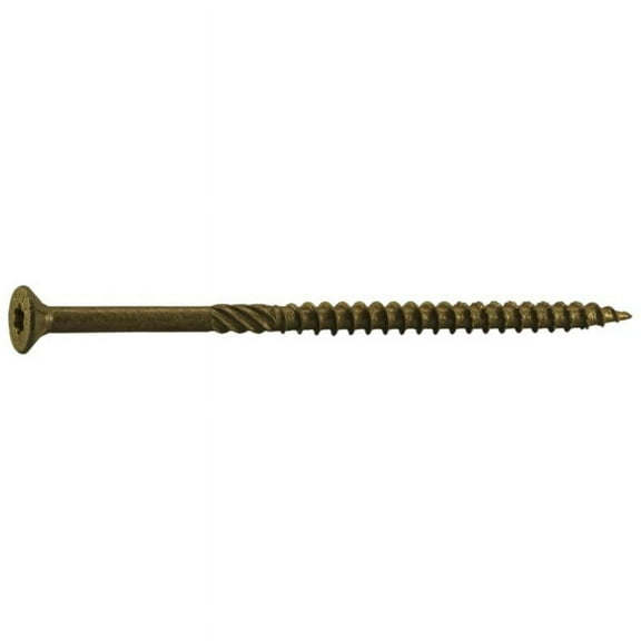 10 x 4" Star Drive Tan Deck Saberdrive Screws 5 lb. Box (240 pcs.)