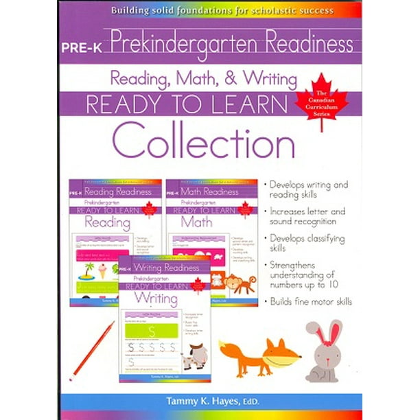 Collection Prématernelle (Prête à Apprendre, Série de Curriculum Canadien)