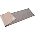 thumbnail image 3 of Ancient Greek Style Meander Base Design Grey Color Rug Runner Printed Slip Resistant Rubber Back Latex Runner Rug (Grey, 1'11" x 7'), 3 of 8