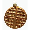 thumbnail image 4 of Blueberry Waffles with Butter Polish Glass Christmas Tree Ornament Set of 2 Food, 4 of 5