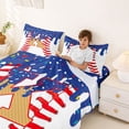 thumbnail image 3 of Erosebridal Sport Ball Games Kids Queen Sheet Sets,Baseball Theme First Letter K Bed Set For Boys 4 Pieces, 3 of 6