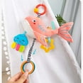 thumbnail image 4 of C Yellow Hedgehog Musical Plush Toy For Infants With Sound Box Peach Fabric Approximately 7X7 Inches Teether Attachment Safe For Chewing Comfort Item, 4 of 7