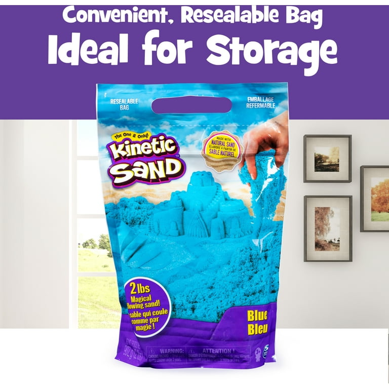 Extra Large 17 Liter Portable Sand Tray & 20 lbs Kinetic Sand