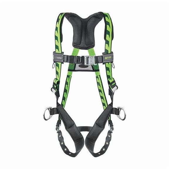 Honeywell Miller Body Harness,L/XL,Green,400 lb. Capacity ACSD-TB/UGN