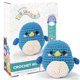 thumbnail image 1 of El kit de crochet original de Squishmallows Bebe the Bluebird incluye hilo, gancho de crochet, ganchos para principiantes, tutoriales paso a paso, kit de crochet exclusivo para principiantes, kits de, 1 of 1
