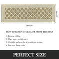 thumbnail image 4 of Yamaziot 2'x6' Runner Rug, Washable Kitchen Runners Rugs for Hallway, Non Slip Indoor Entryway Mat Low Profile Floor Doormat, Laundry Room Rug, Beige, 4 of 8