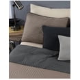 thumbnail image 4 of Edredón Xtellar Ligero Doble Vista Real Textil + 2 Fundas de Almohada, Juego de Colcha Matrimonial, Color  Gris, 4 of 6