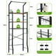 thumbnail image 3 of Estantería sobre el Inodoro, Organizador de Baño de 7 Niveles Ajustable, Mueble para Inodoro, Ahorro de Espacio con Ganchos, Estantería de Baño Multifuncional (Marrón Rústico, Extra Grande, 3), 3 of 7