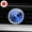 Blue, variant on Pocket Small Mini Luminous Quartz Analog Watch Stick-On Clock For Car Boat Bike~ H8Q0
