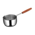 thumbnail image 5 of Fiocias Hot Oil Pan Breakfast Pot Cookware Nonstick Multipurpose Butter Melting Pot Mini 500ml, 5 of 9