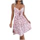 thumbnail image 1 of Vestido de Verano Floral Cuello en V Vestido de Arco de Poliéster, Vestido Casual sin Mangas para el Uso Diario Del Verano, 1 of 8