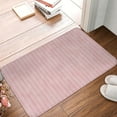 thumbnail image 5 of Bingfone Pink Stripes Door Mat 16"X24" Front Entrance Non-Slip Low Profile Washable For Entryway, 5 of 9