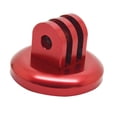 thumbnail image 2 of Adaptador de montaje de aluminio CNC de 1/4" para trípode de cámara rojo, 2 of 7