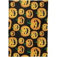 thumbnail image 2 of Coolnut Halloween Pumpkin Tablecloth, Waterproof Washable Polyester Square Table Cover, Durable Tablecloth for Kitchen Dining Table Party Decor, 54"x54", 2 of 7