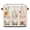 Multicolor 2, variant on CURLYOOT 13 x 13 Inch Cube Storage Bin, Light Purple Floral Flower Fabric Storage Cube Baskets, Closet Shelves Foldable Bins with Leather Handles for Home Organizer