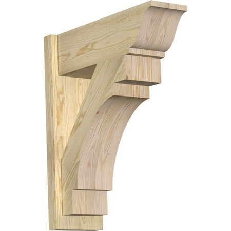 

8 W x 24 D x 28 H Merced Rough Sawn Traditional Outlooker Douglas Fir