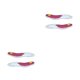 thumbnail image 4 of Sonducket 2X Plantilla de Almohadilla para zapatos Corrector de postura Suavidad Flexible Práctico Multipropósito Unisex Plantar Walking Rojo L 2piezas, 4 of 6