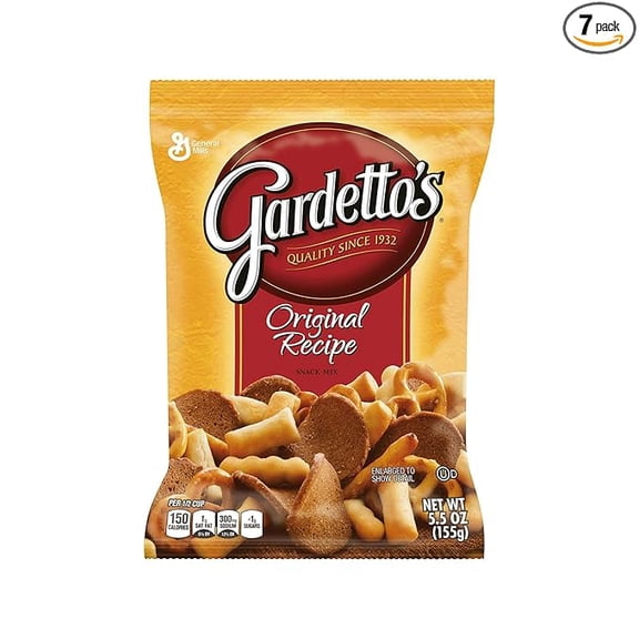 Gardetto's Original Recipe Snack Mix, 5.5 Oz (Pack of 7)