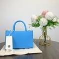 thumbnail image 2 of Tory Burch Women's Ella Bio Extra Small Top Zip Crossbody Bag (Blue Azure), 2 of 8