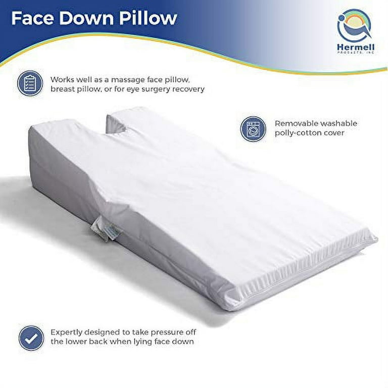 Hermell face down pillow clearance
