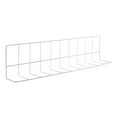 thumbnail image 3 of HUBERT® L Shape Wire Fence Divider White Epoxy Coat - 24"L x 4" and 6" Sides, 3 of 5