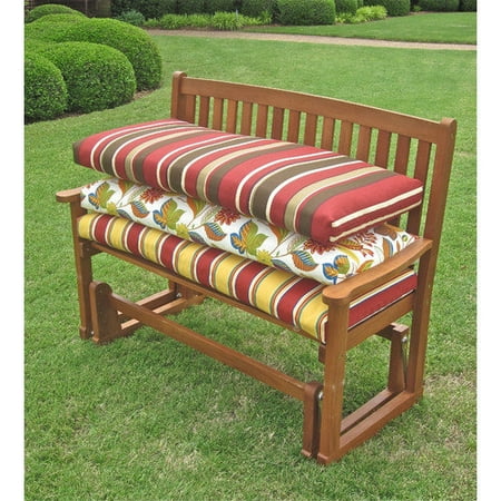 Blazing Needles Outdoor Double Glider Cushion